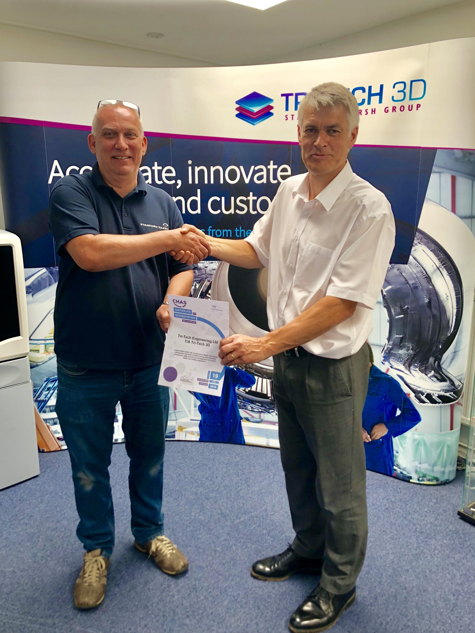 Tri-Tech 3D are now CHAS accredited