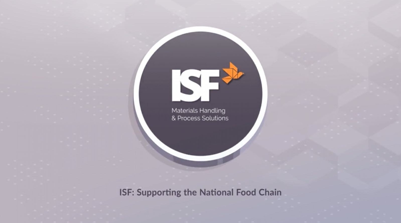 THE PART ISF PLAYS IN THE NATIONAL FOOD CHAIN