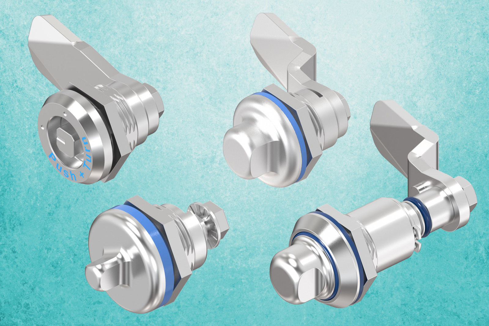 New EMKA stainless steel compression latch variant...