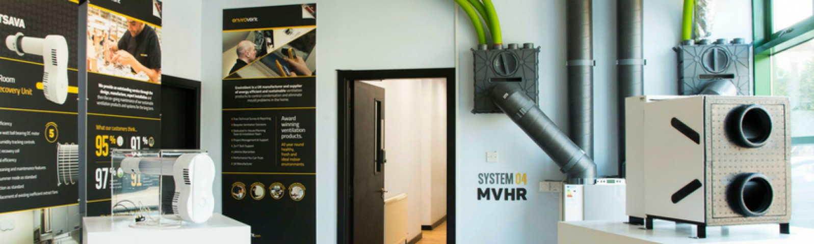 New EnviroVent Harrogate showroom brings ventilation to life