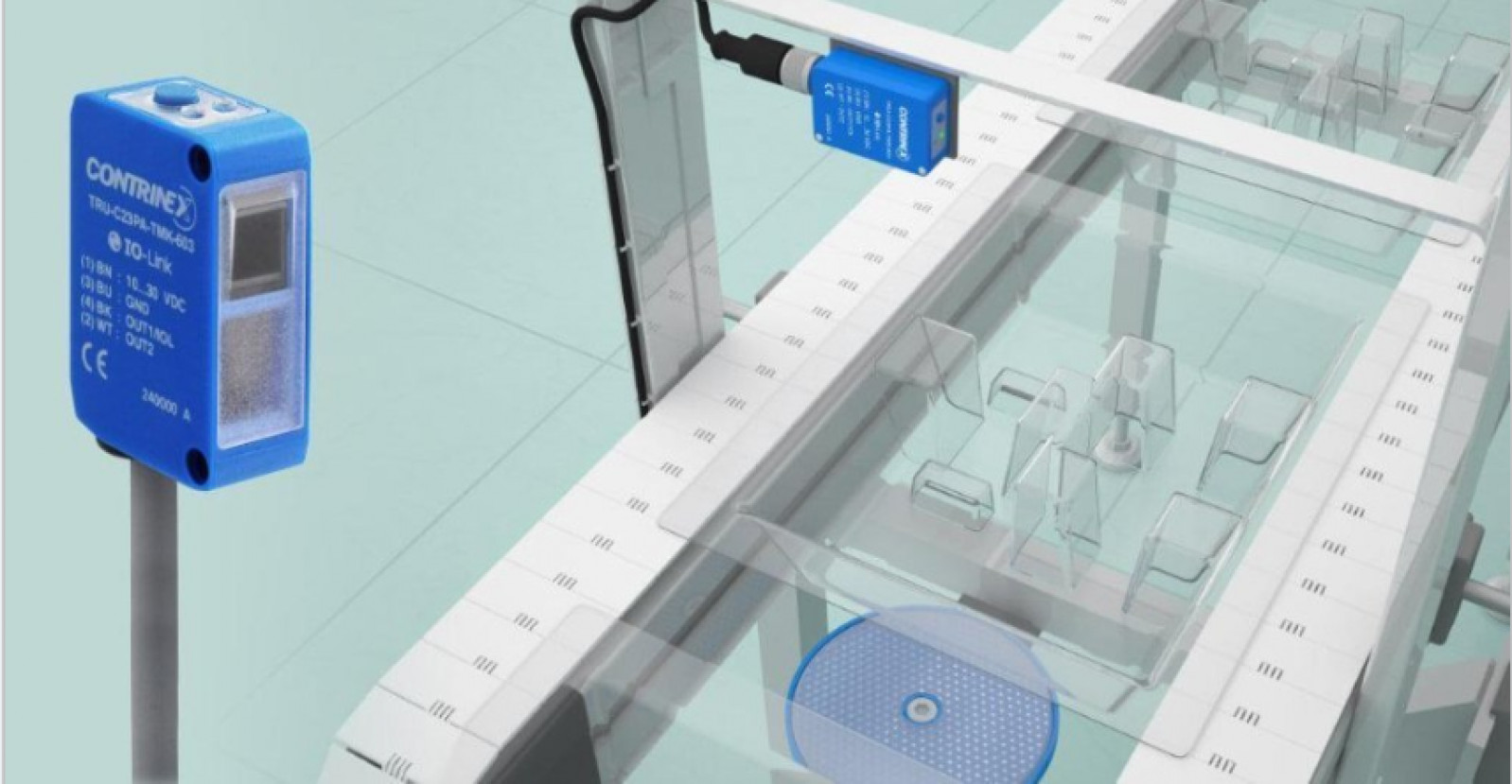 Contrinex's C23 Photoelectric transparent object d...