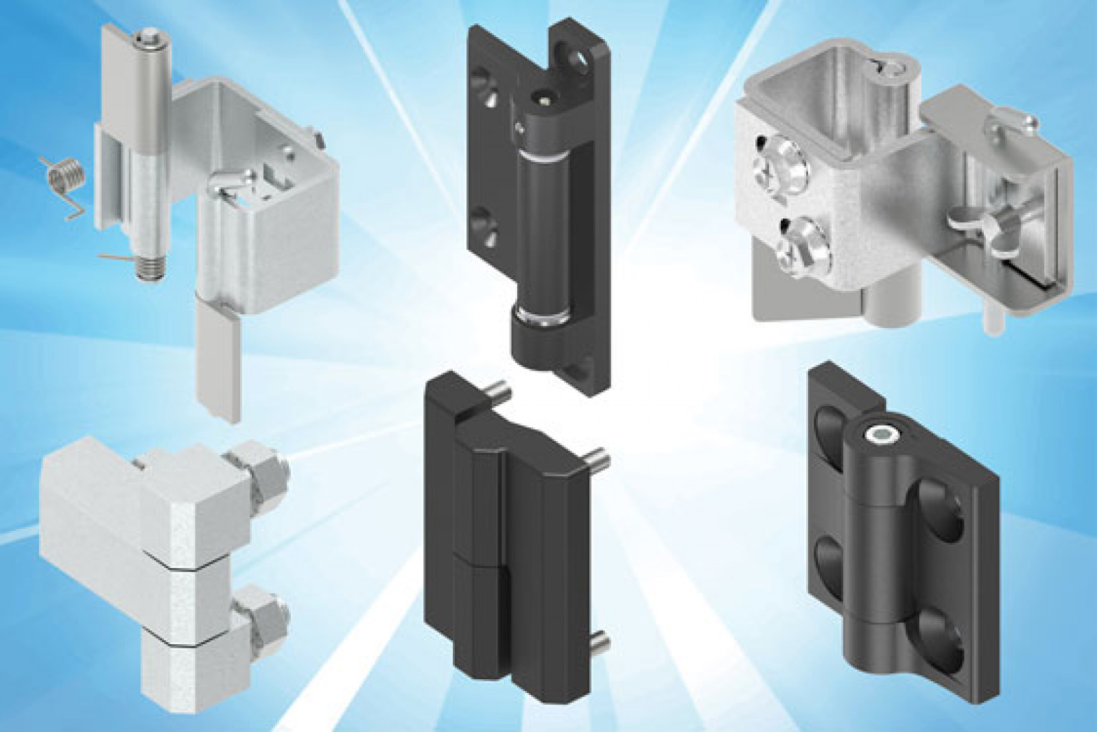EMKA Hinges for flush cabinet doors offer smooth a...