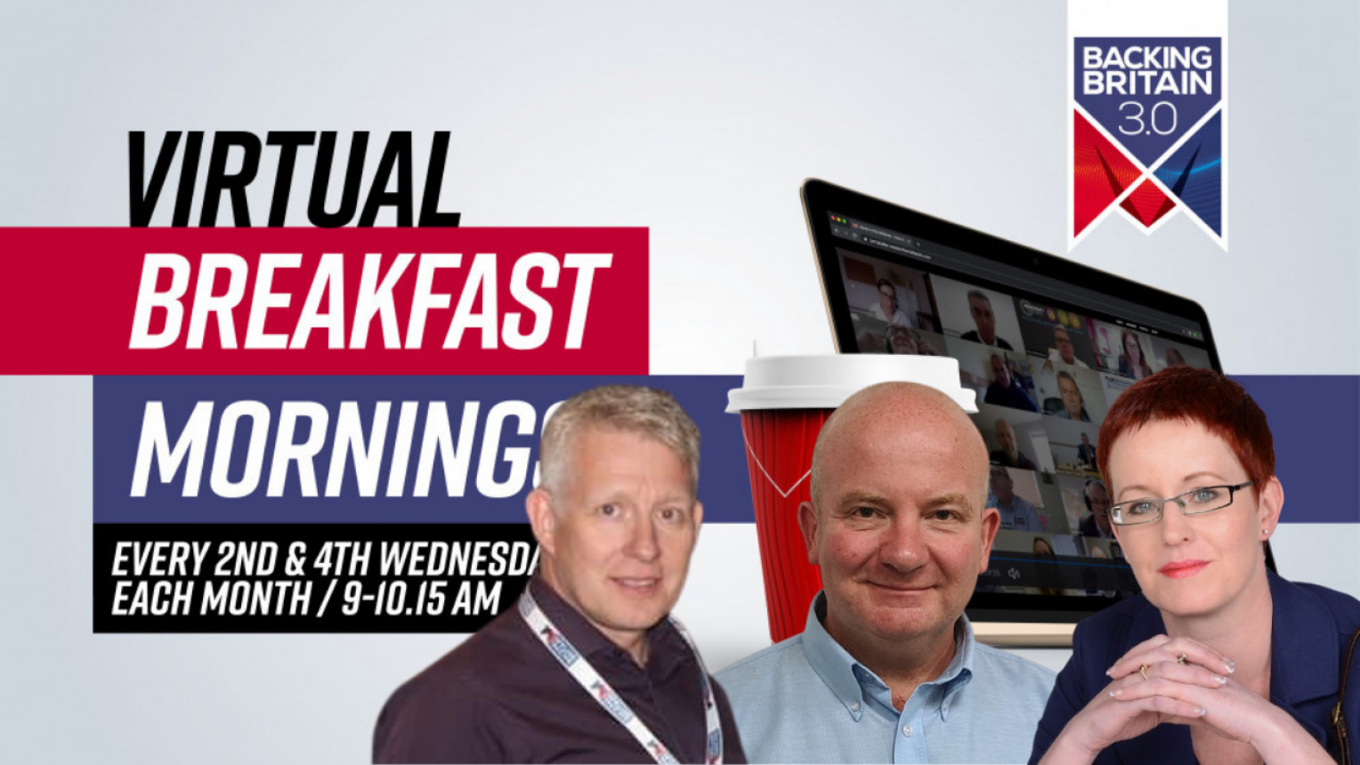 Backing Britain Virtual Breakfast Mornings with Central Scanning, Professional Polishing Services and Global Precision