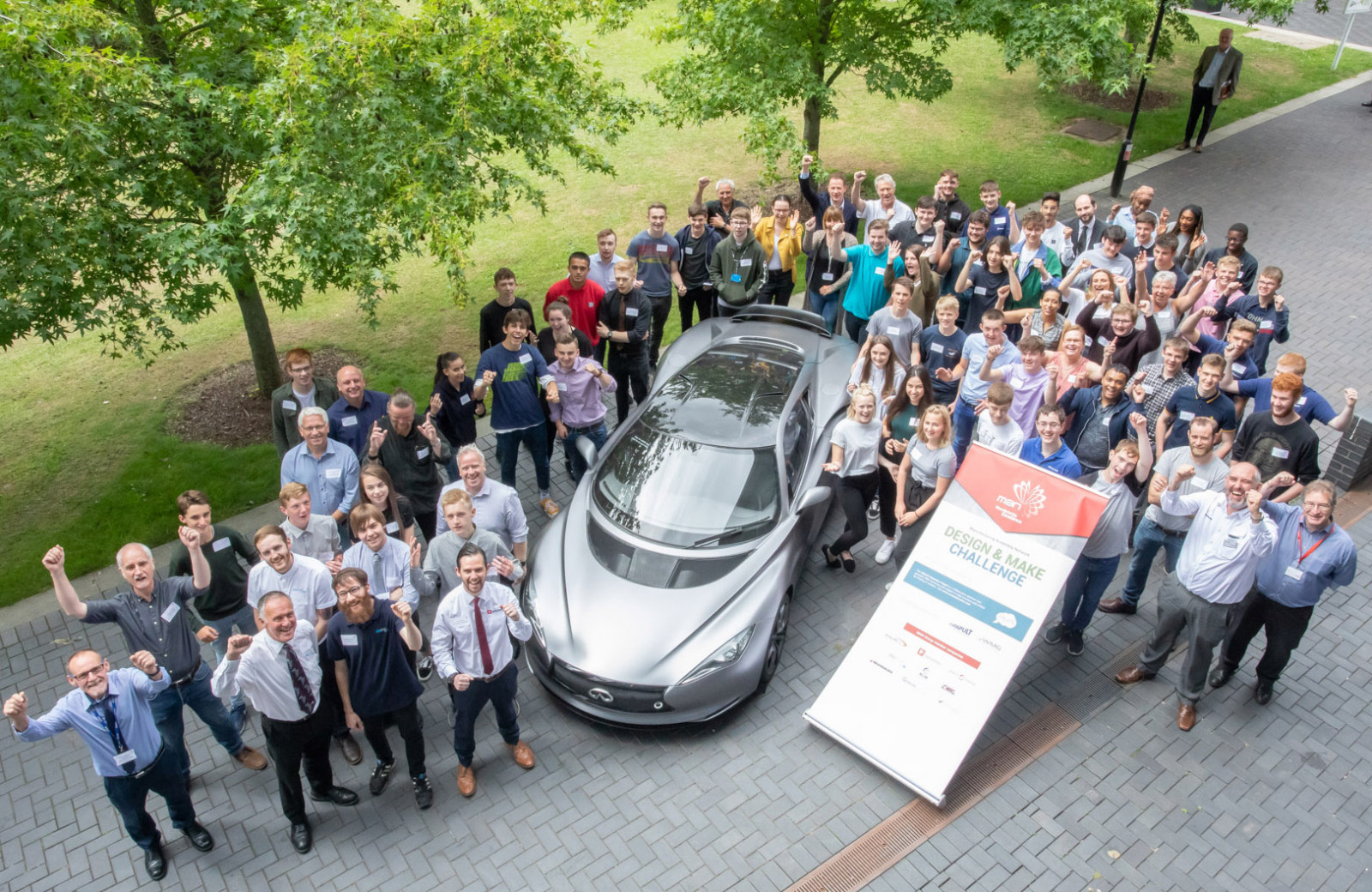 Schools show the âneed for speedâ at MAN Desig...