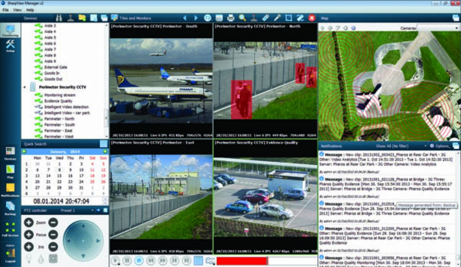 Radar-controlled CCTV heralds guardless site secur...