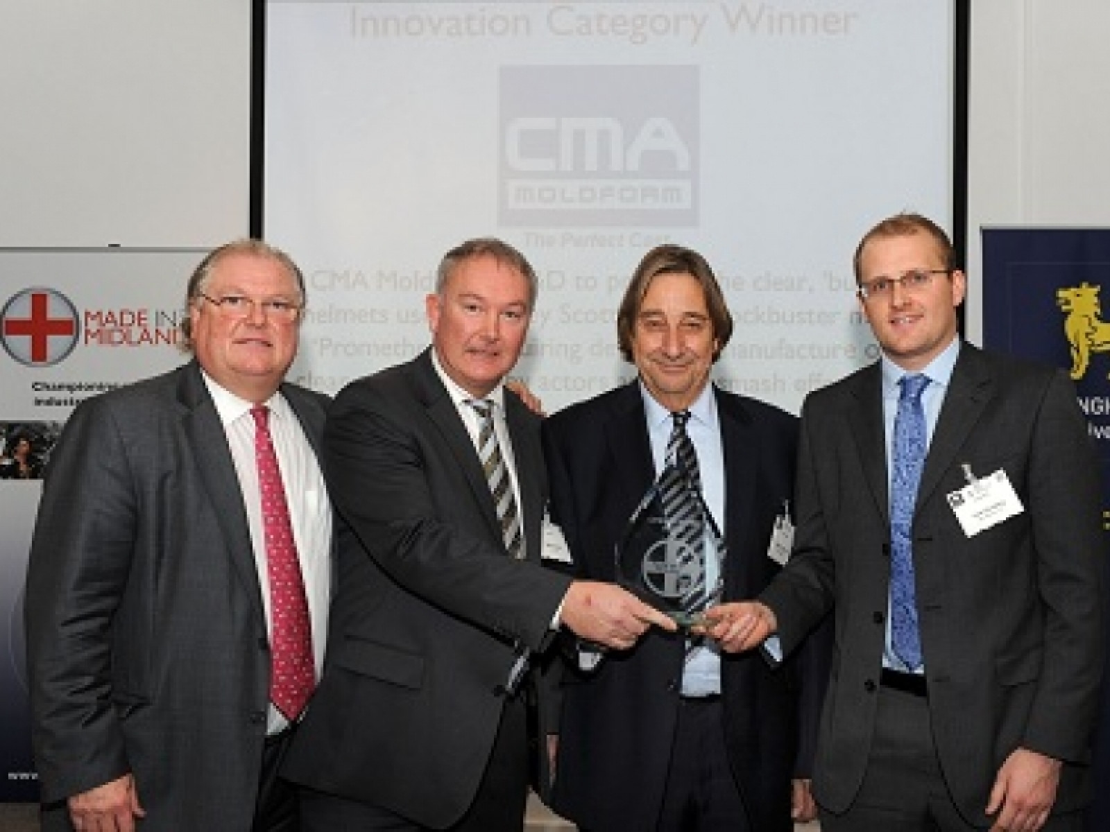 CMA Moldform wins 'Innovation' category for outsta...