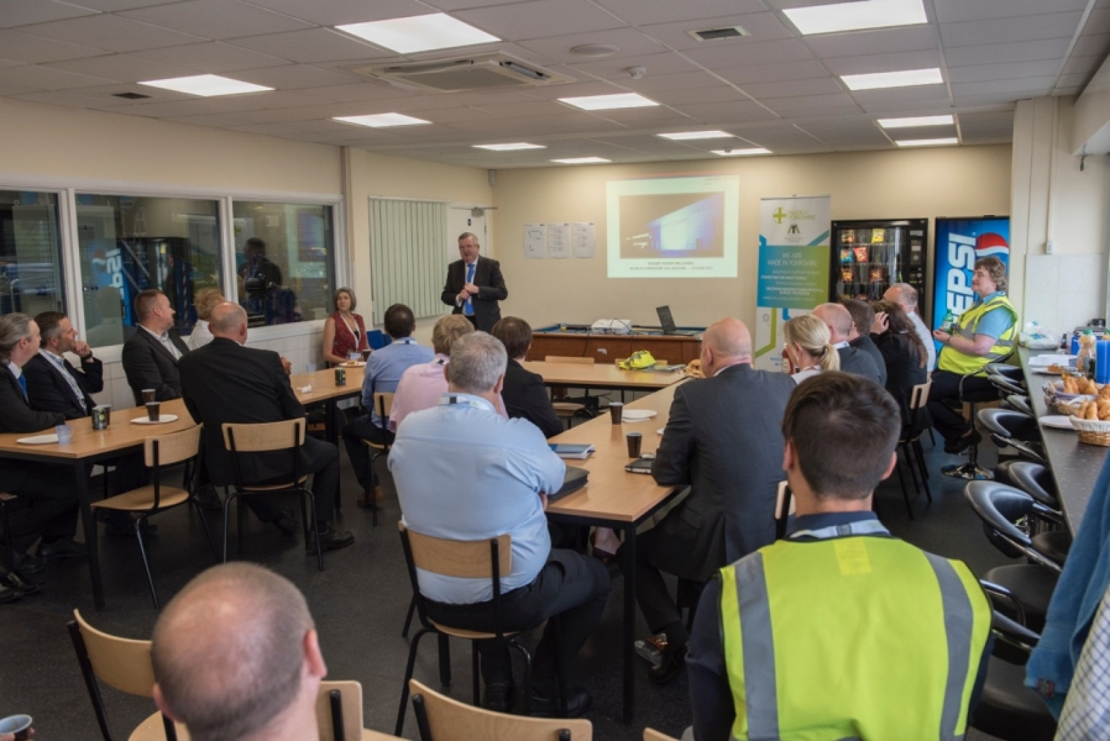 Made in Yorkshire group visits Winder Power
