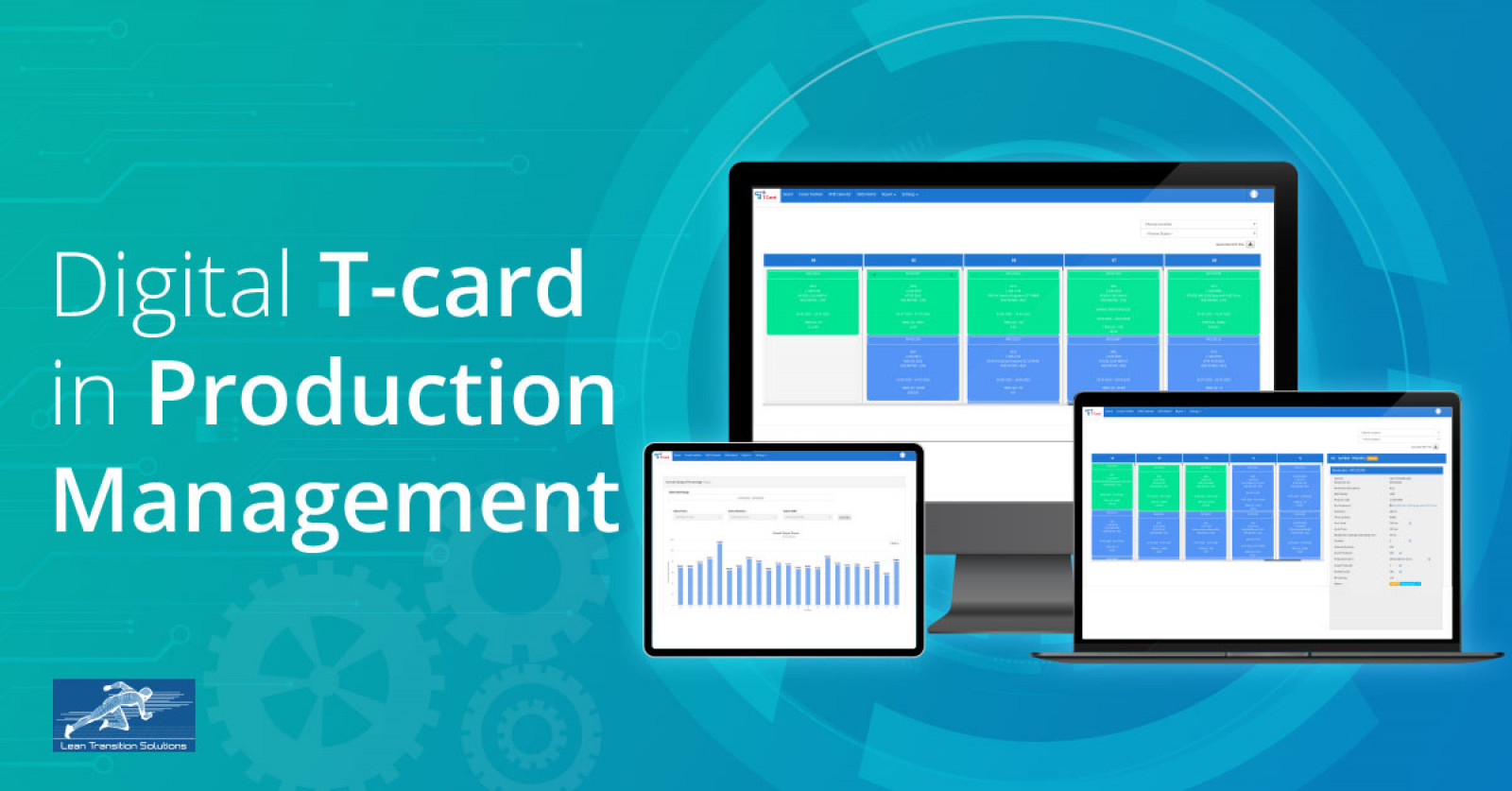 How a digital T-Card eases production processes?