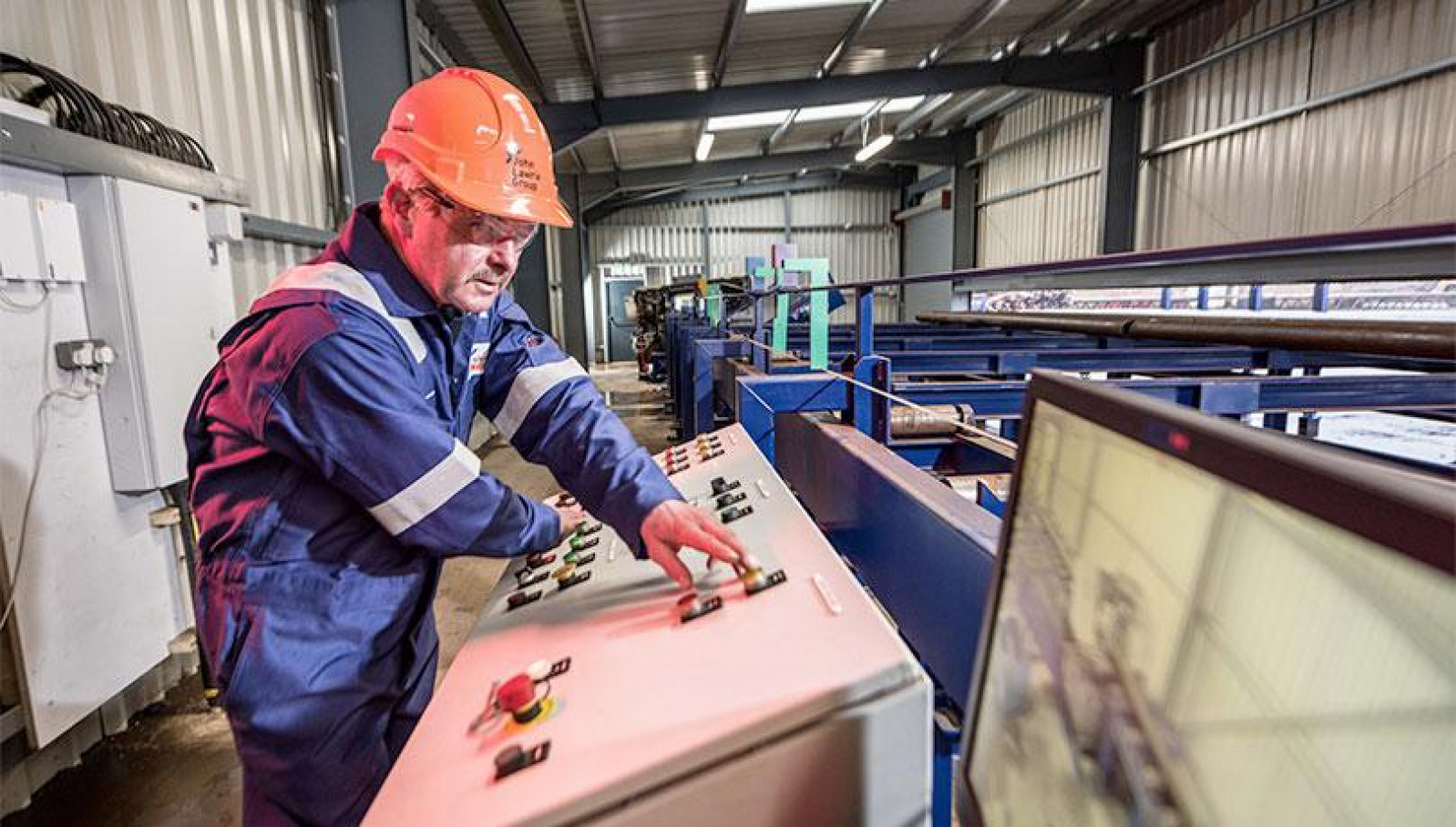 New Prosaw state of the art saw-line facility cuts...