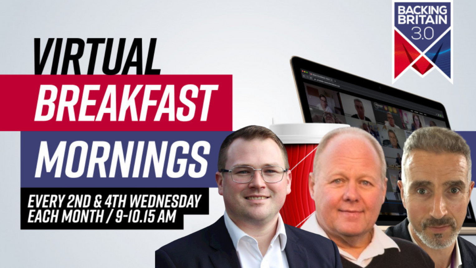 Backing Britain Virtual Breakfast Morning with Control Energy Costs, Hexagon and Assemtron
