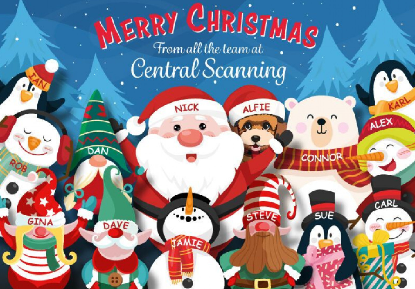 Festive best wishes from Central Scanning.