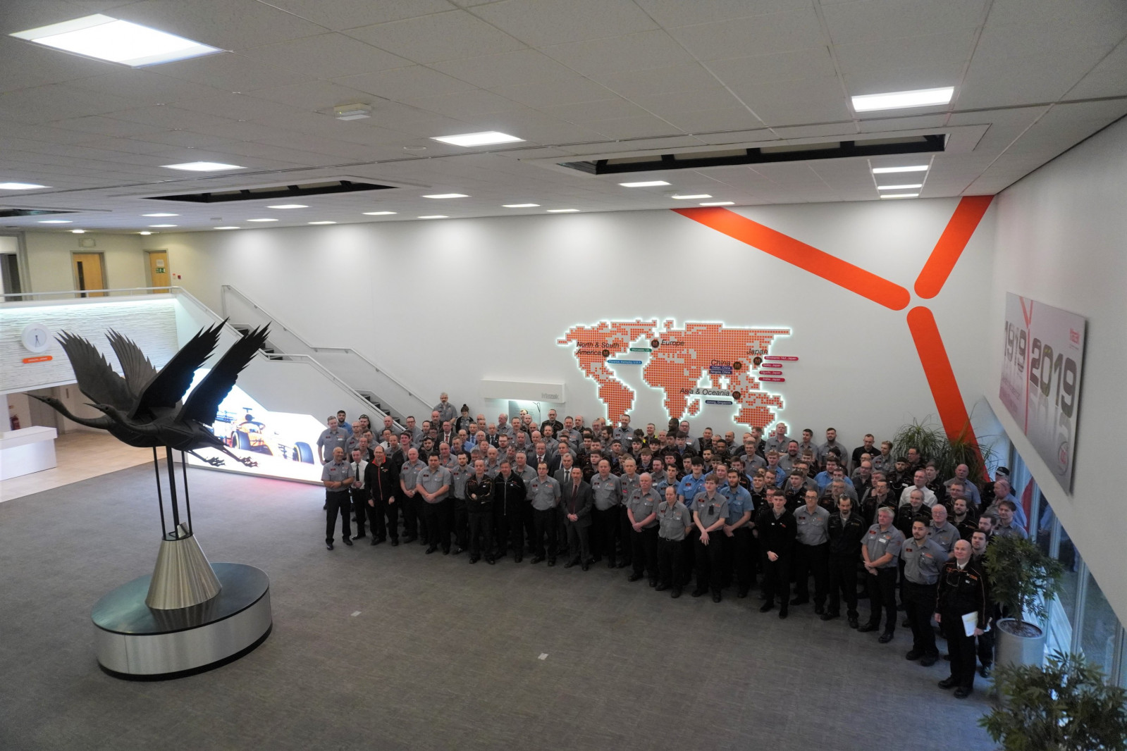 Mazak apprentices interview their seniors for NAW...