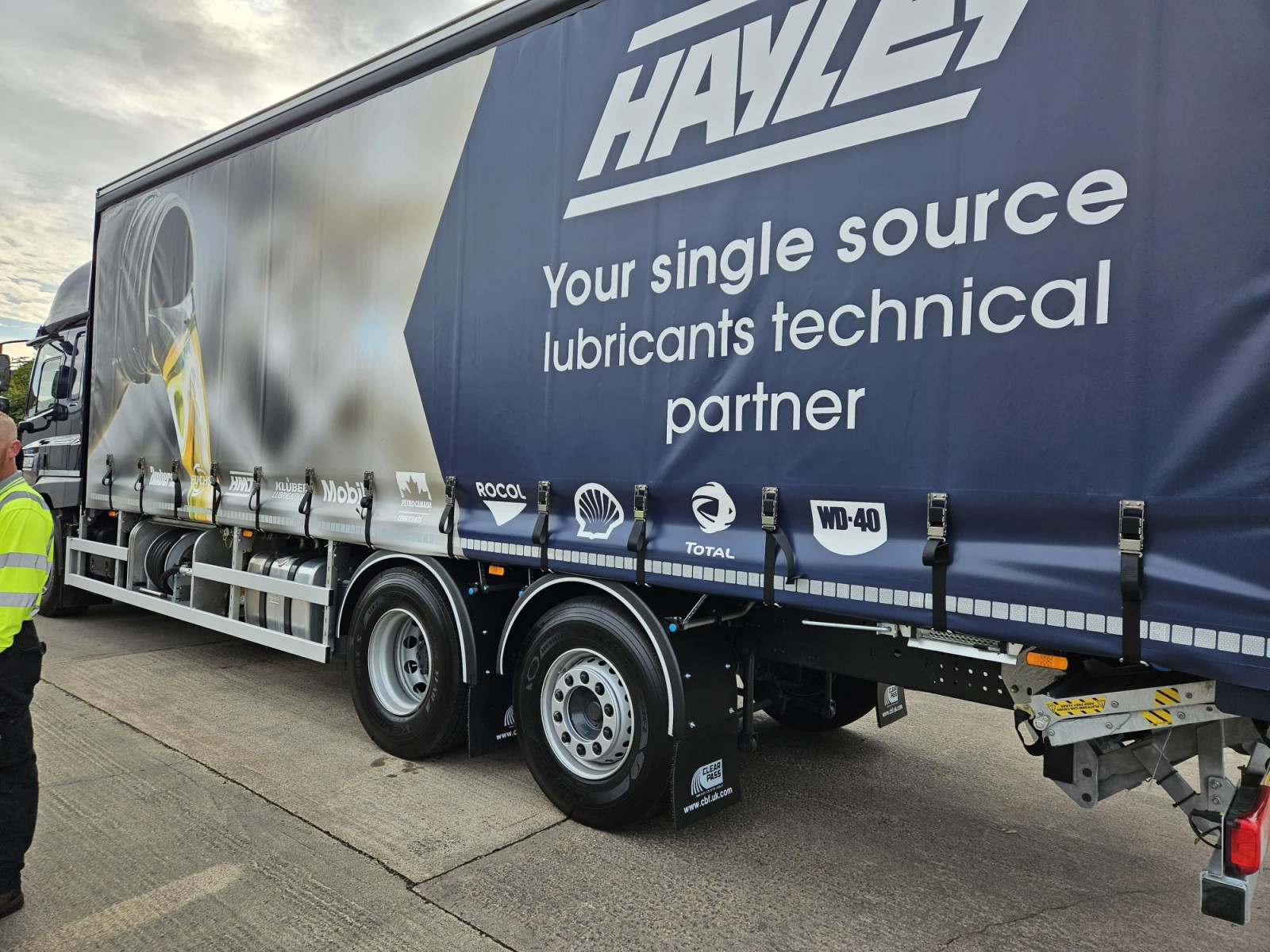 Hayley’s New Specialist Lubricants Truck