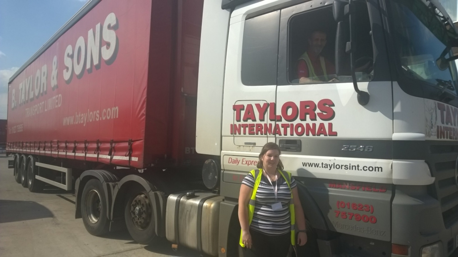 Taylors Transport International welcomes Beata