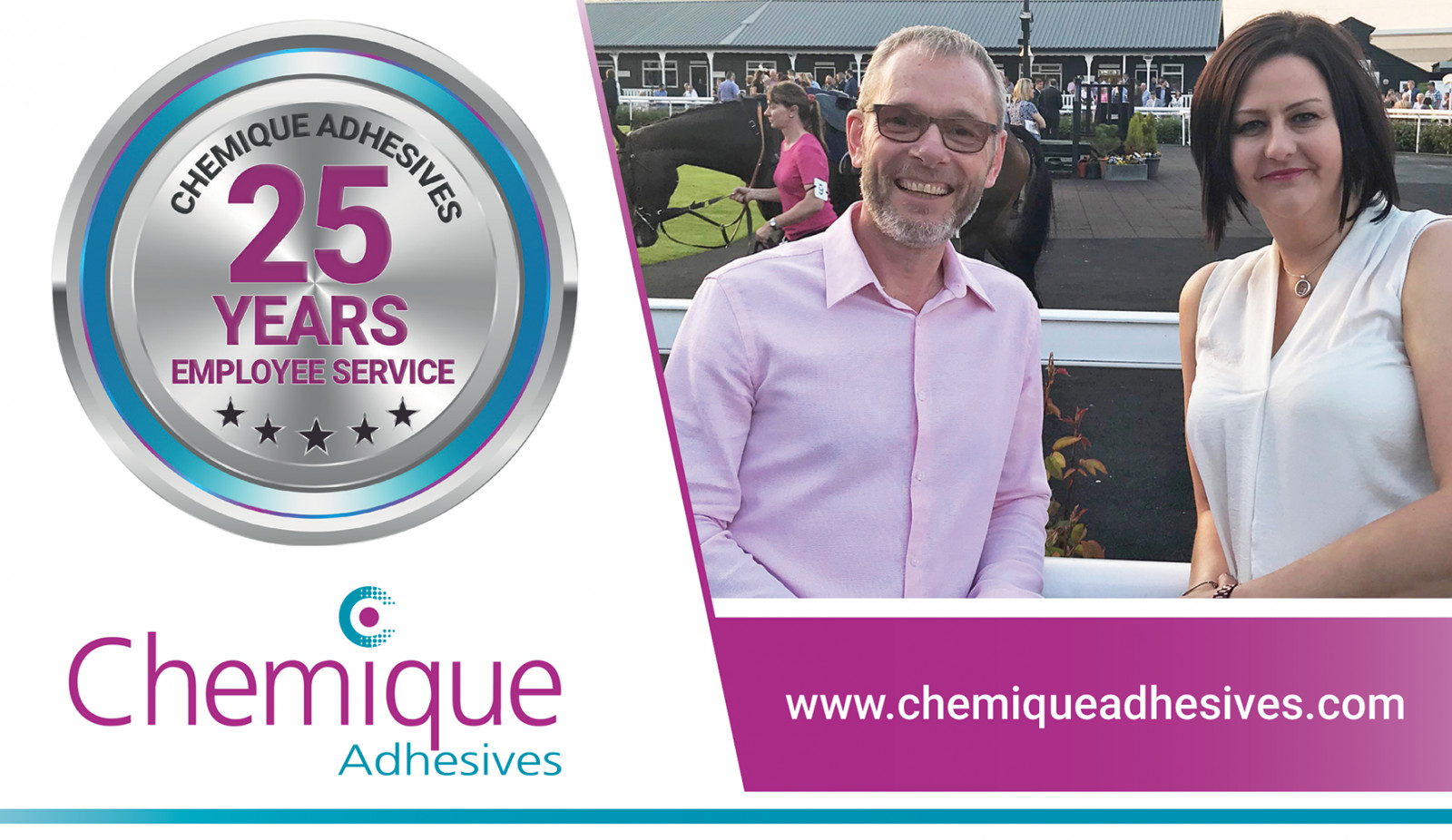 Chemique Adhesives Celebrates 25 Years of Employee...