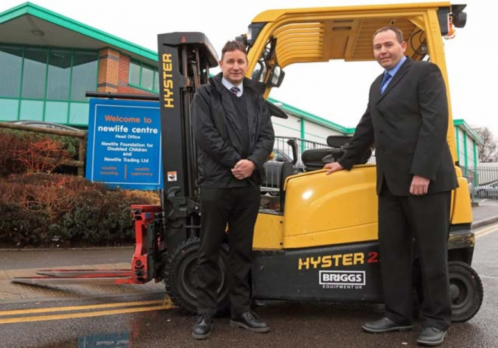 Forklifts from Briggs boost charity's recycling in...