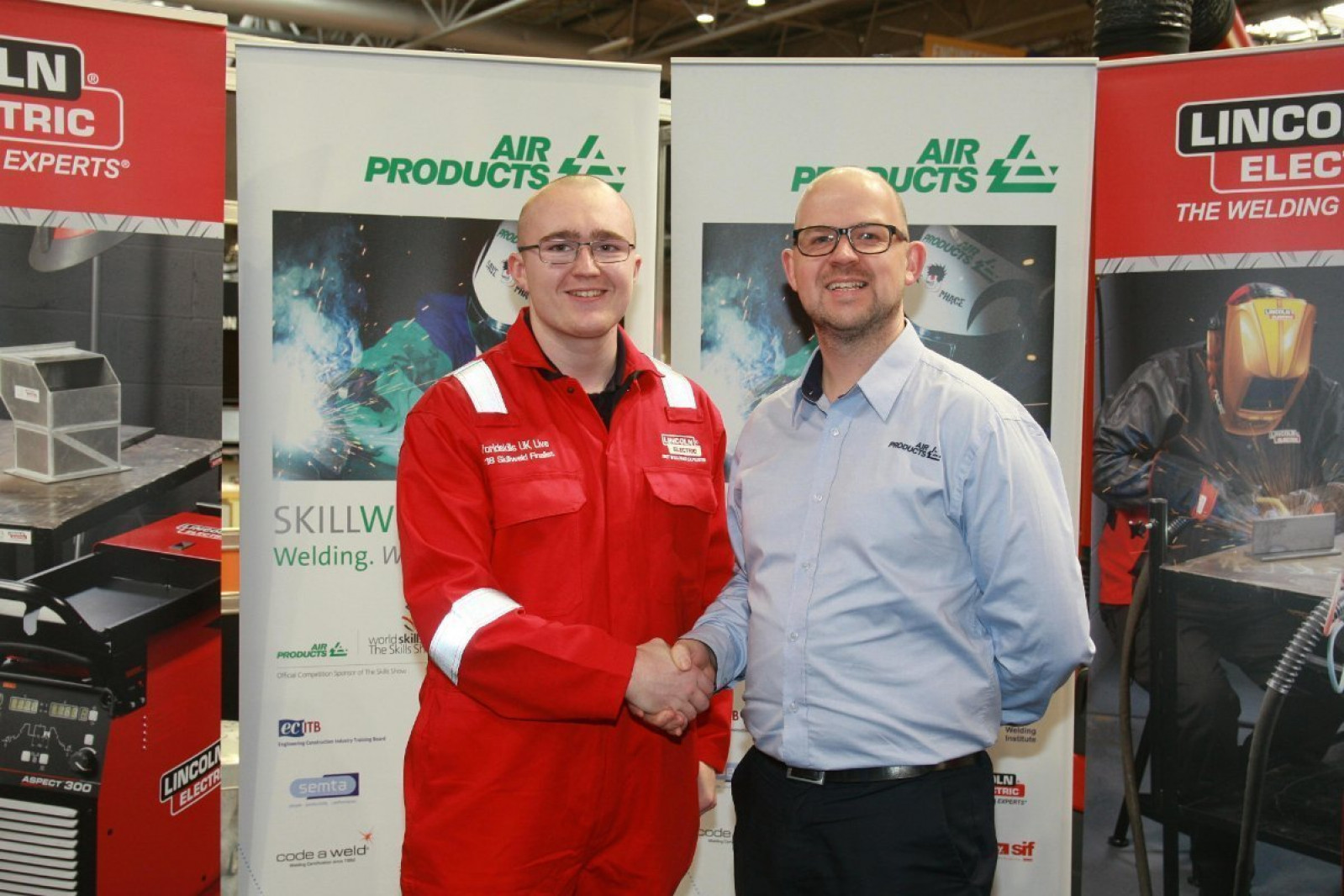 Air Products sponsors Skillweld at WorldSkills UK