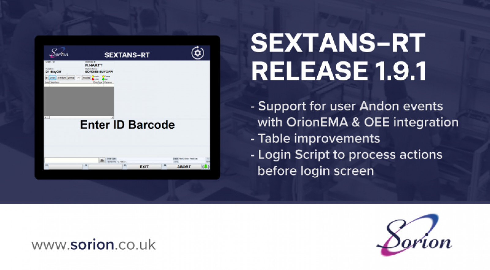 SEXTANS-RT RELEASE 1.9.1