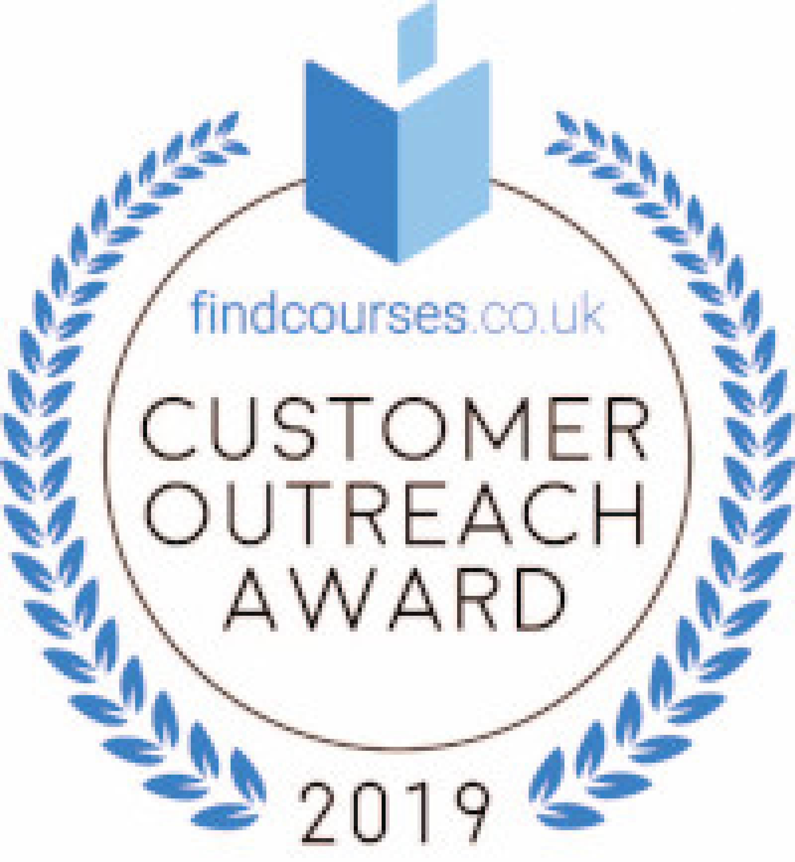 findcourses.co.uk Customer Outreach Award 2019