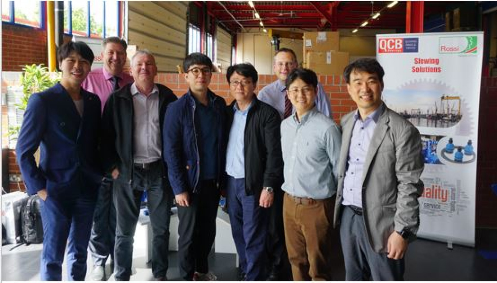 Rossi receives guests from South Korea