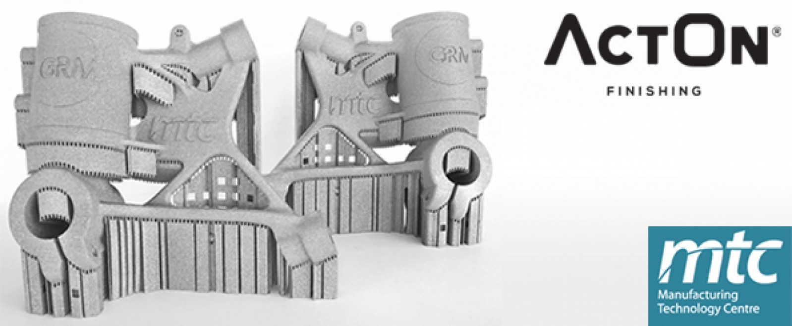ActOn Finishing partnerships with The MTC to develop mass finishing processes for additive manufactured parts