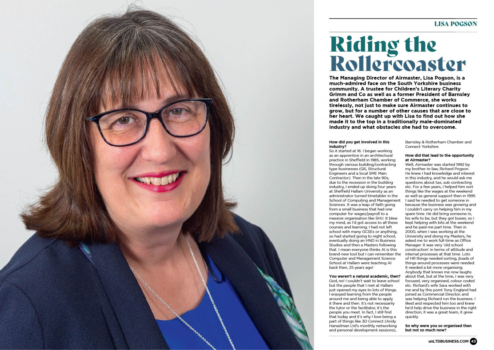 unLTD Business Interview: Riding the Rollercoaster