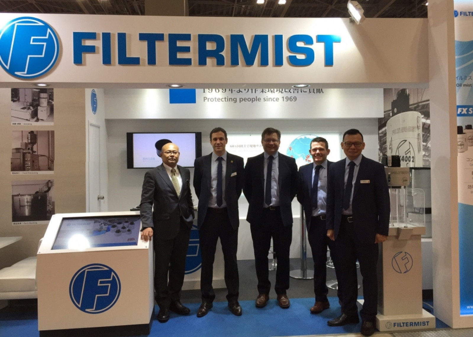 Filtermist showcases global reach at JIMTOF