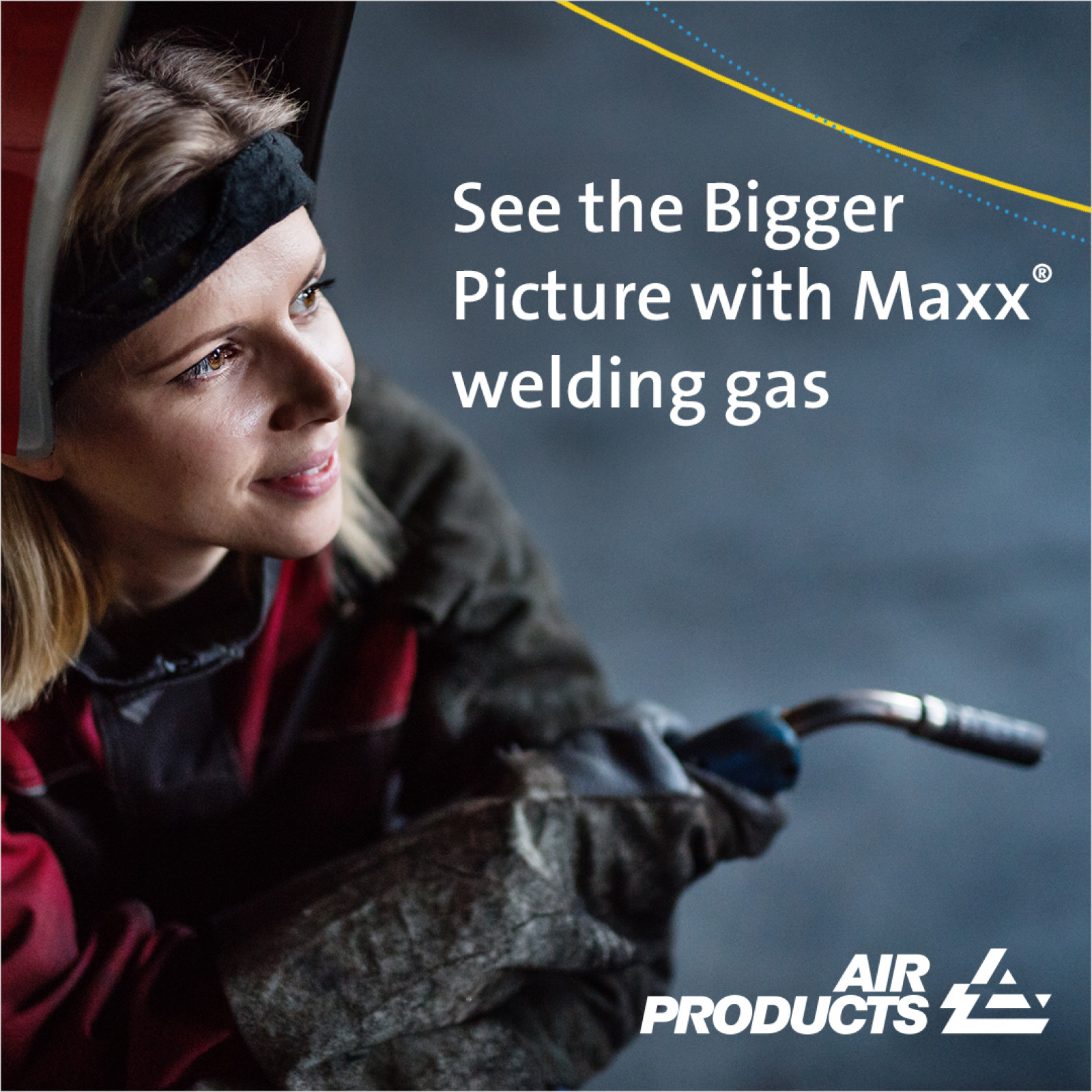 New look for Air Products’ Maxx® weld process gas...