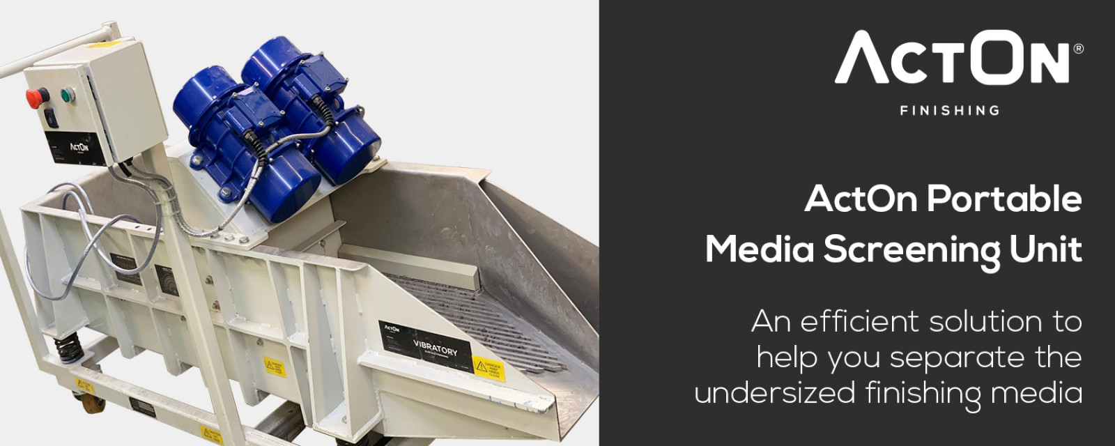 ActOn Finishing Introduces the Portable Media Scre...