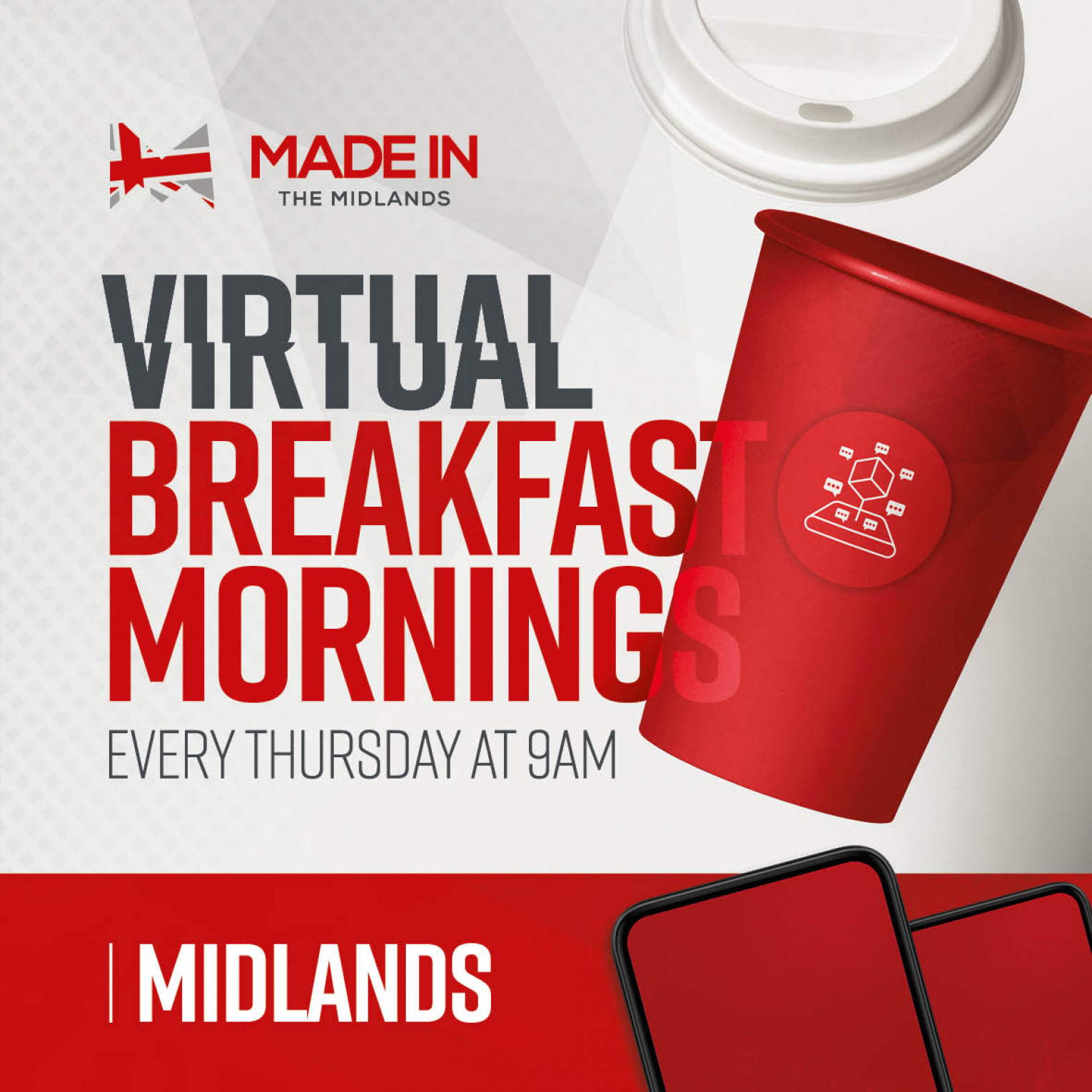 Made in the Midlands Virtual Breakfast Morning with Acoustafoam