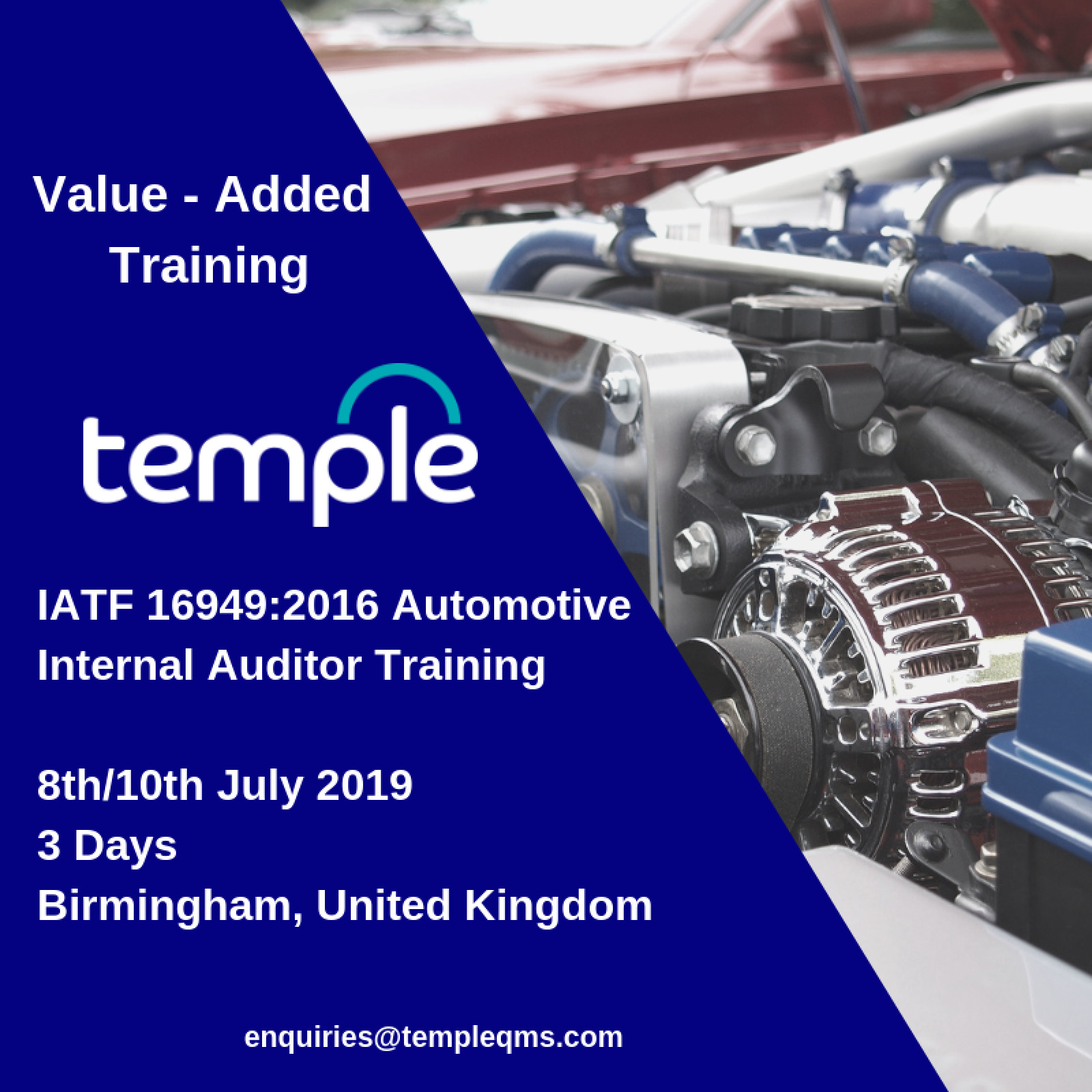 Value  - Added Training