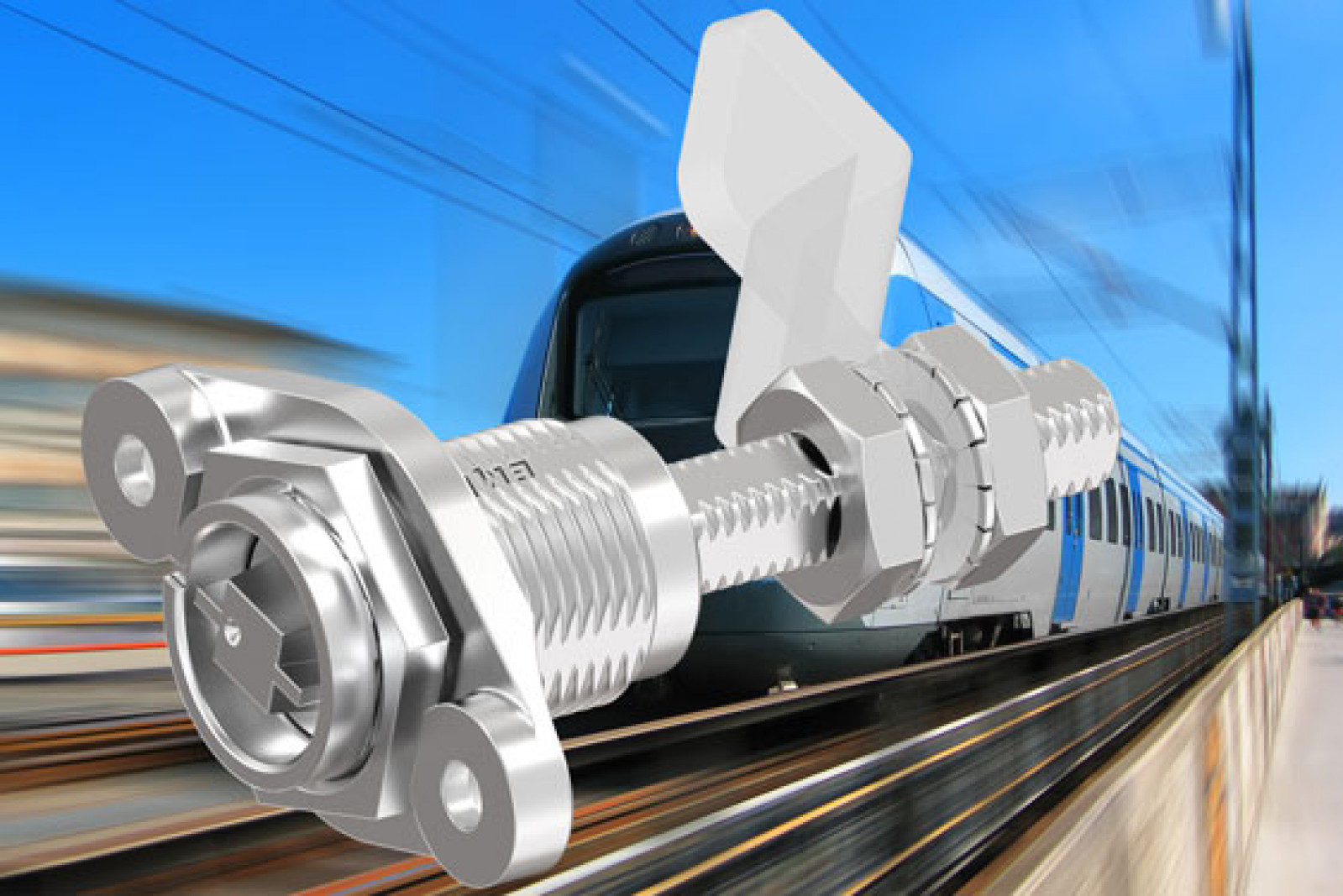Custom locking solutions from EMKA for railway app...