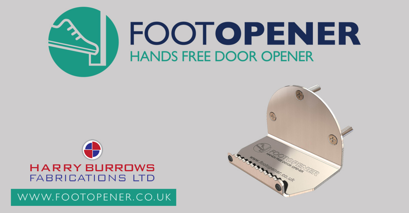 Reduce the risk of COVID-19 with hands free door o...