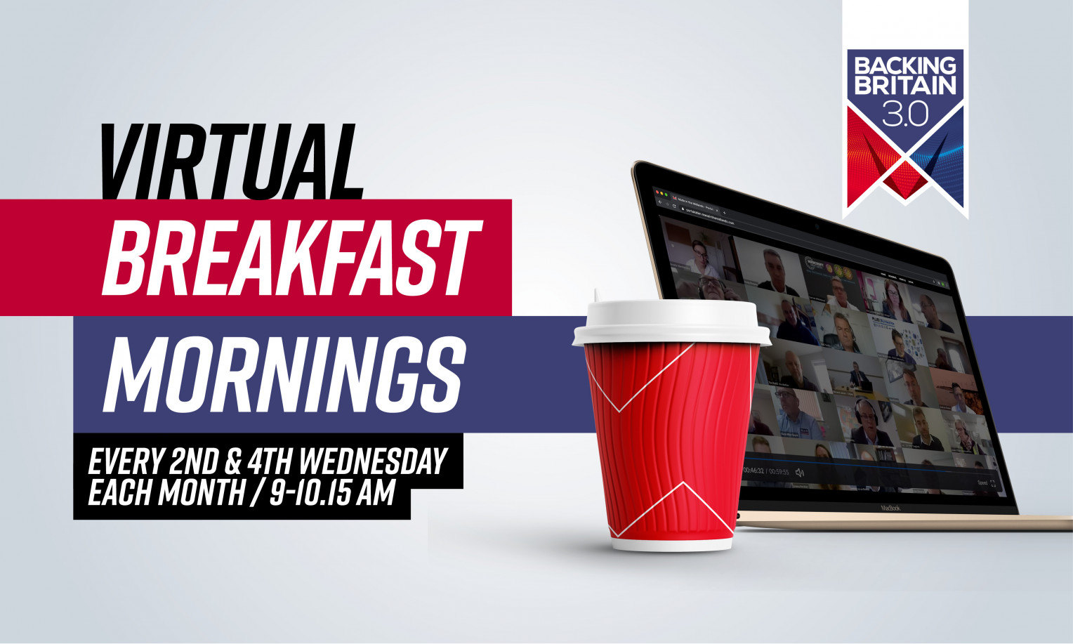 Backing Britain Virtual Breakfast Morning with Hayley Group, Portakabin and BCU