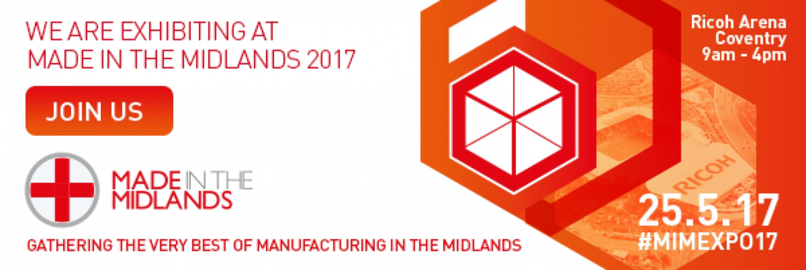 SMB Pressings invite you to attend Made In the Midlands Exhibition 2017