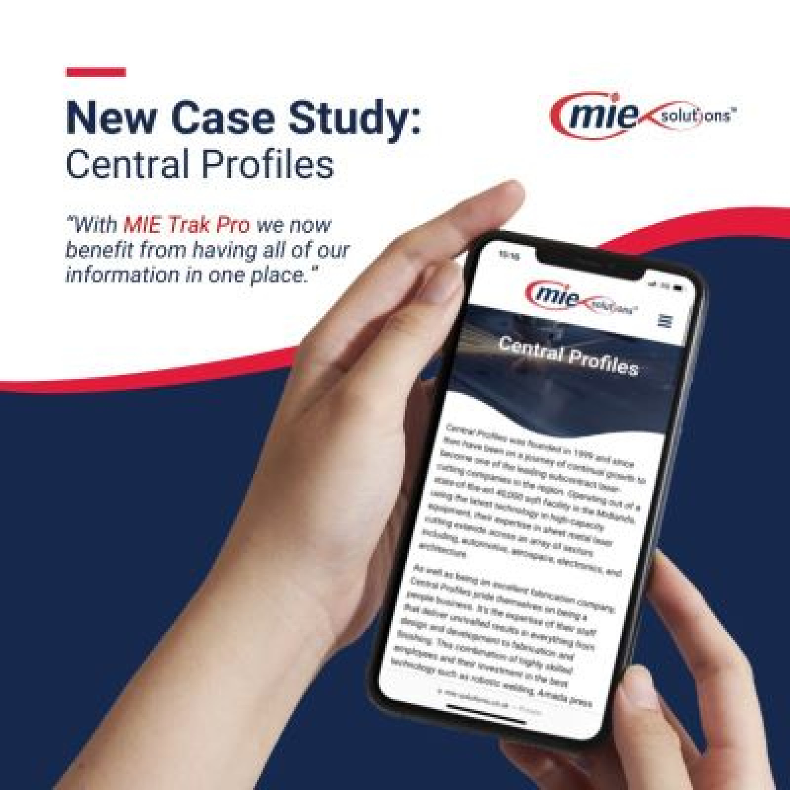 New Case Study: Central Profiles