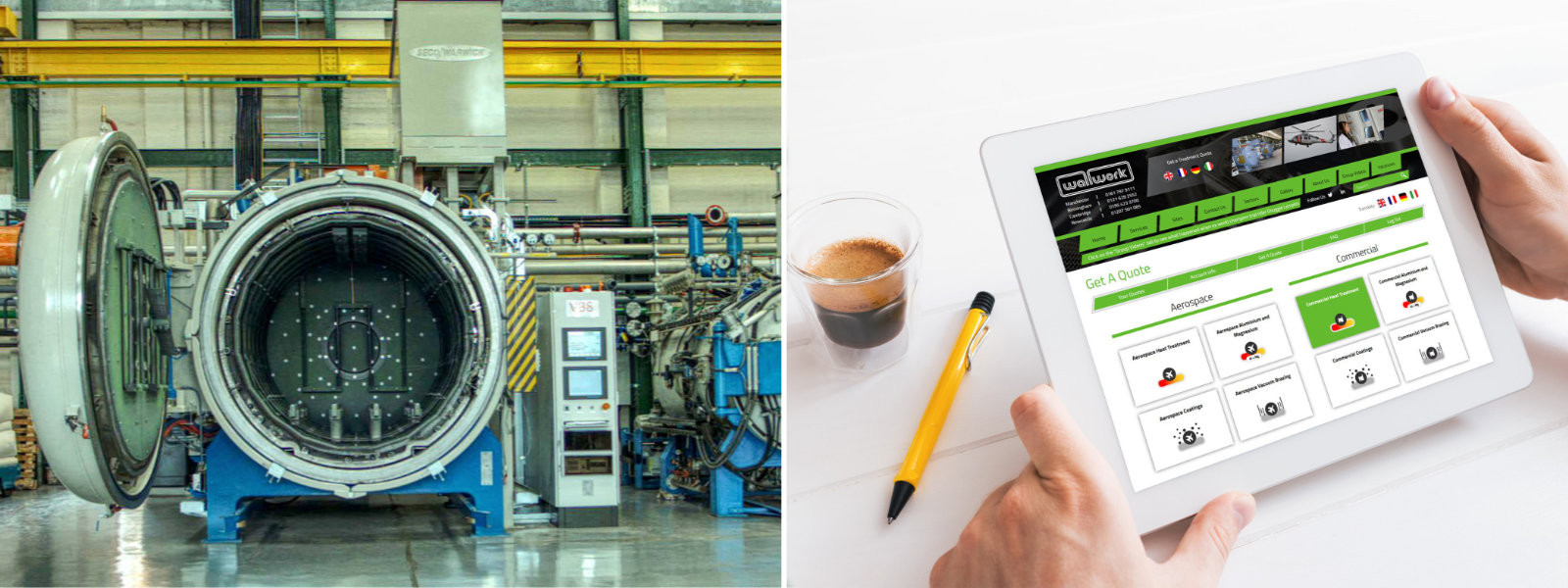 Online Quoting System Expands at Wallwork Heat Tre...