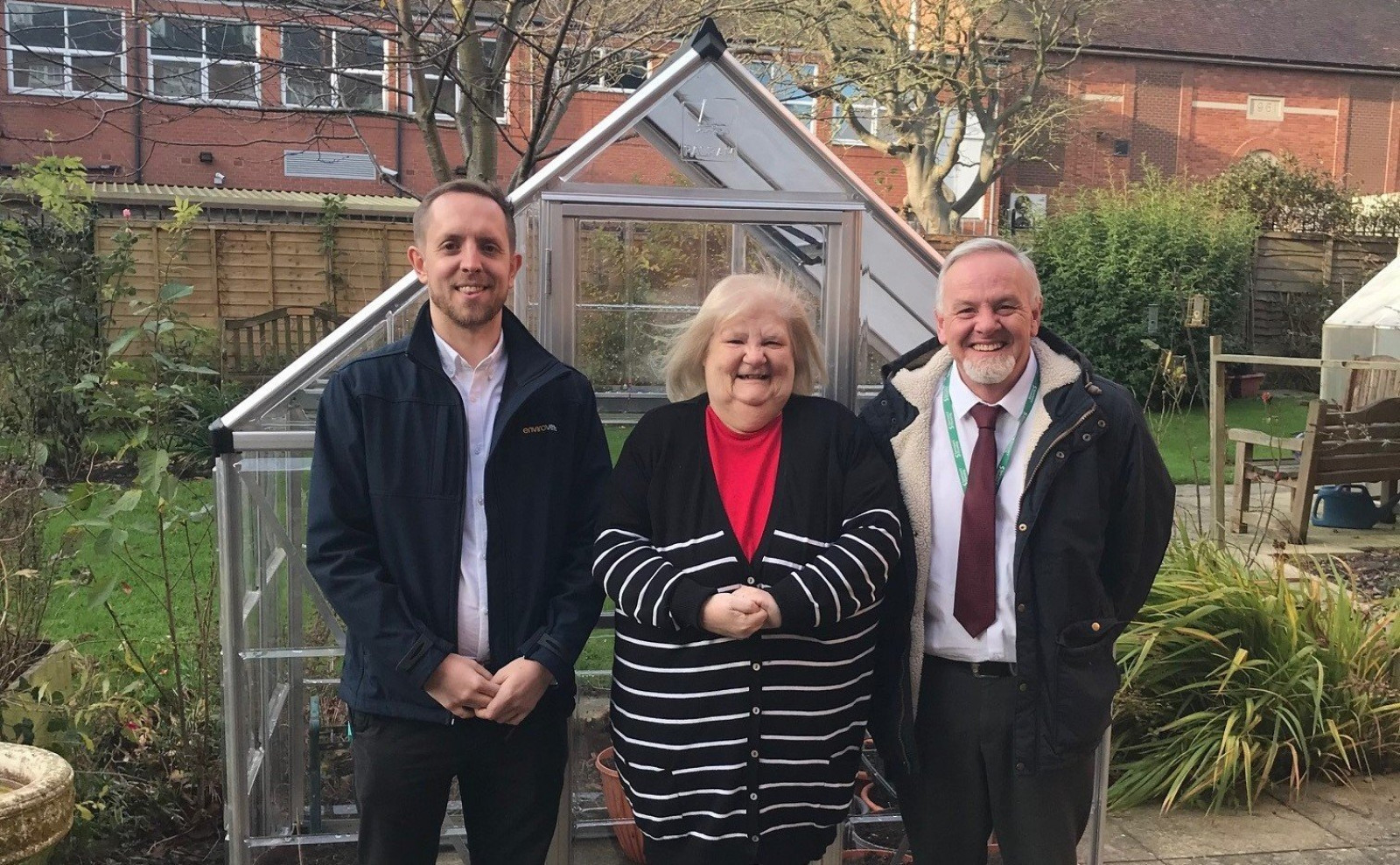 ST MARY’S LODGE RESIDENTS GET CLOSER TO NATURE WITH NEW GREENHOUSE