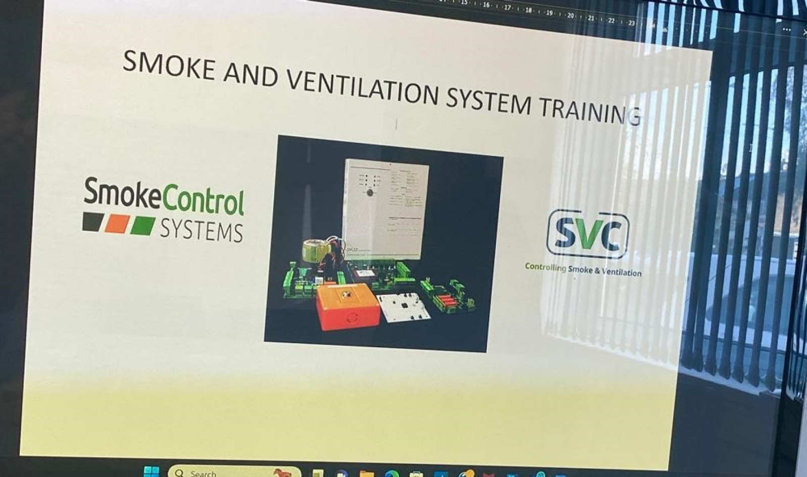 Smoke Ventilation Training
