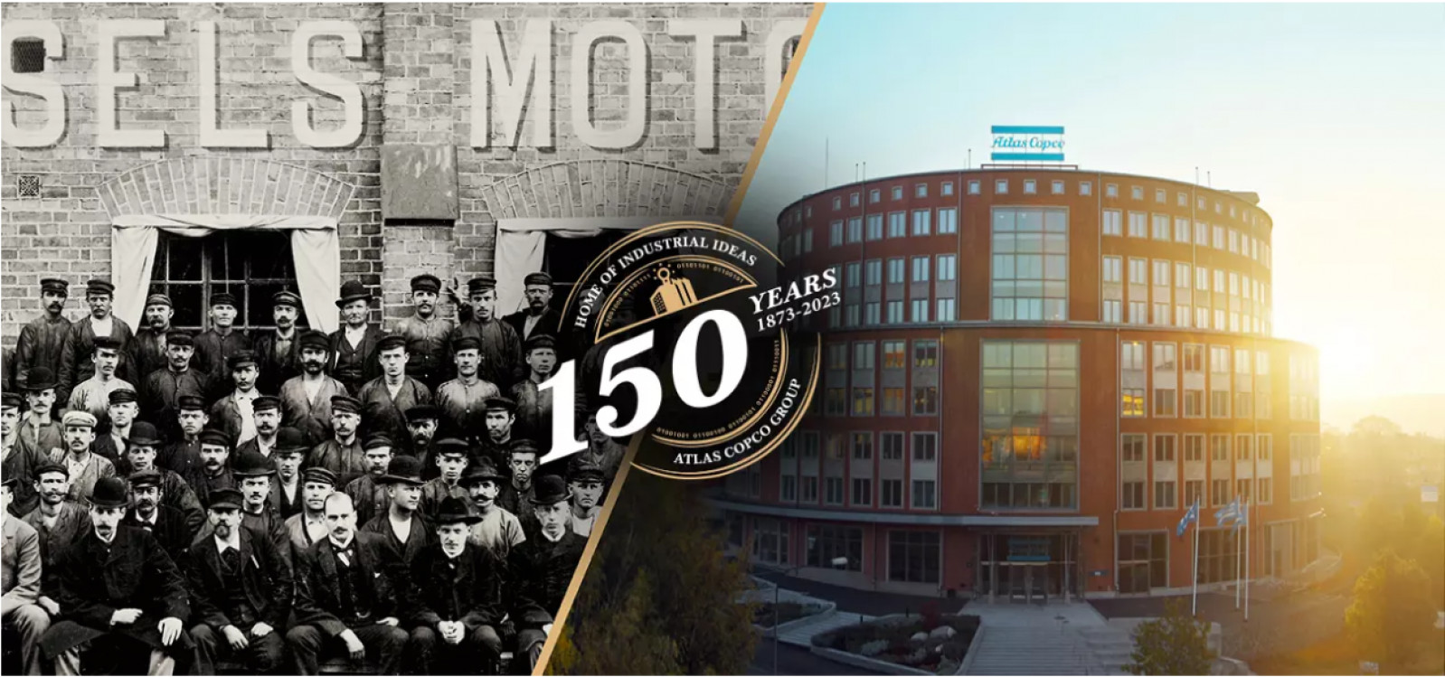 Atlas Copco celebrates 150 years of innovation!
