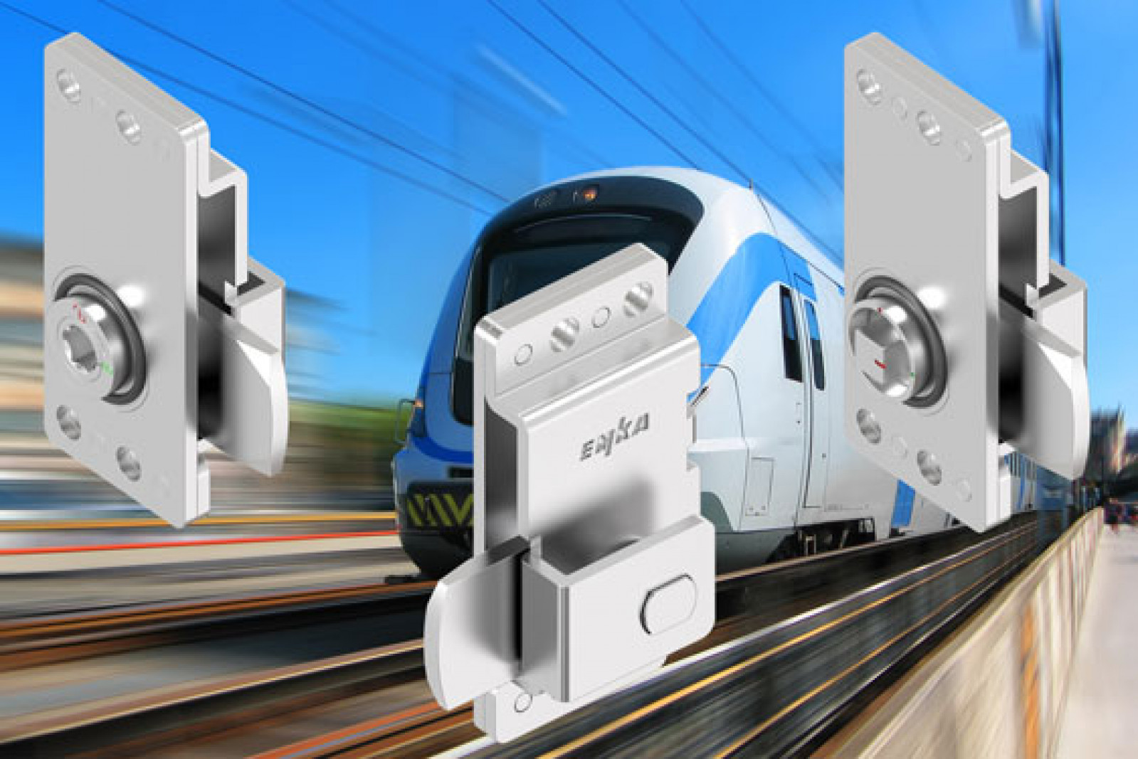 New EMKA Railway Program 1001 Safety Latch Lock wi...