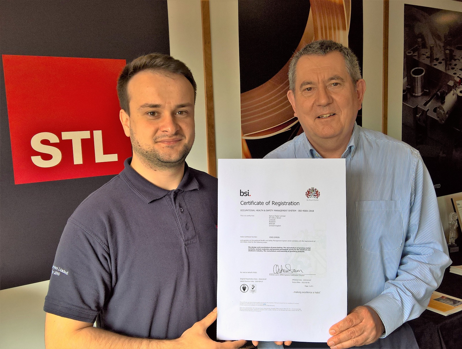 Redditch manufacturer one of the first in UK to ac...