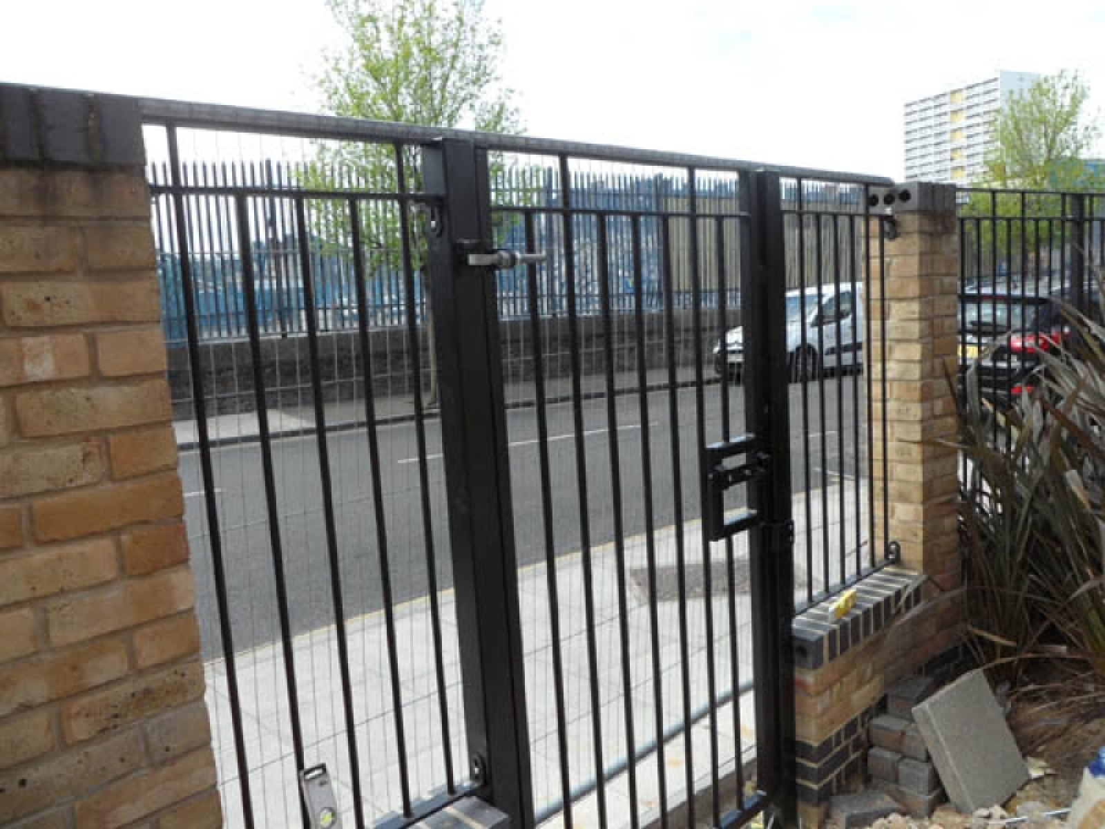 Caspian Wharf capped off with stylish railings