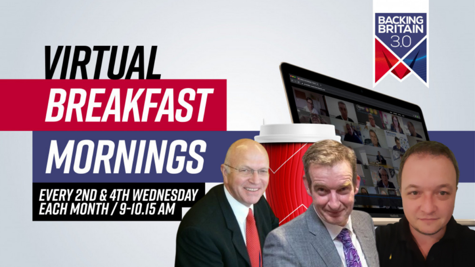 Backing Britain Virtual Breakfast Mornings with the Ace Group, WH Tildesley and Malthouse Engineering