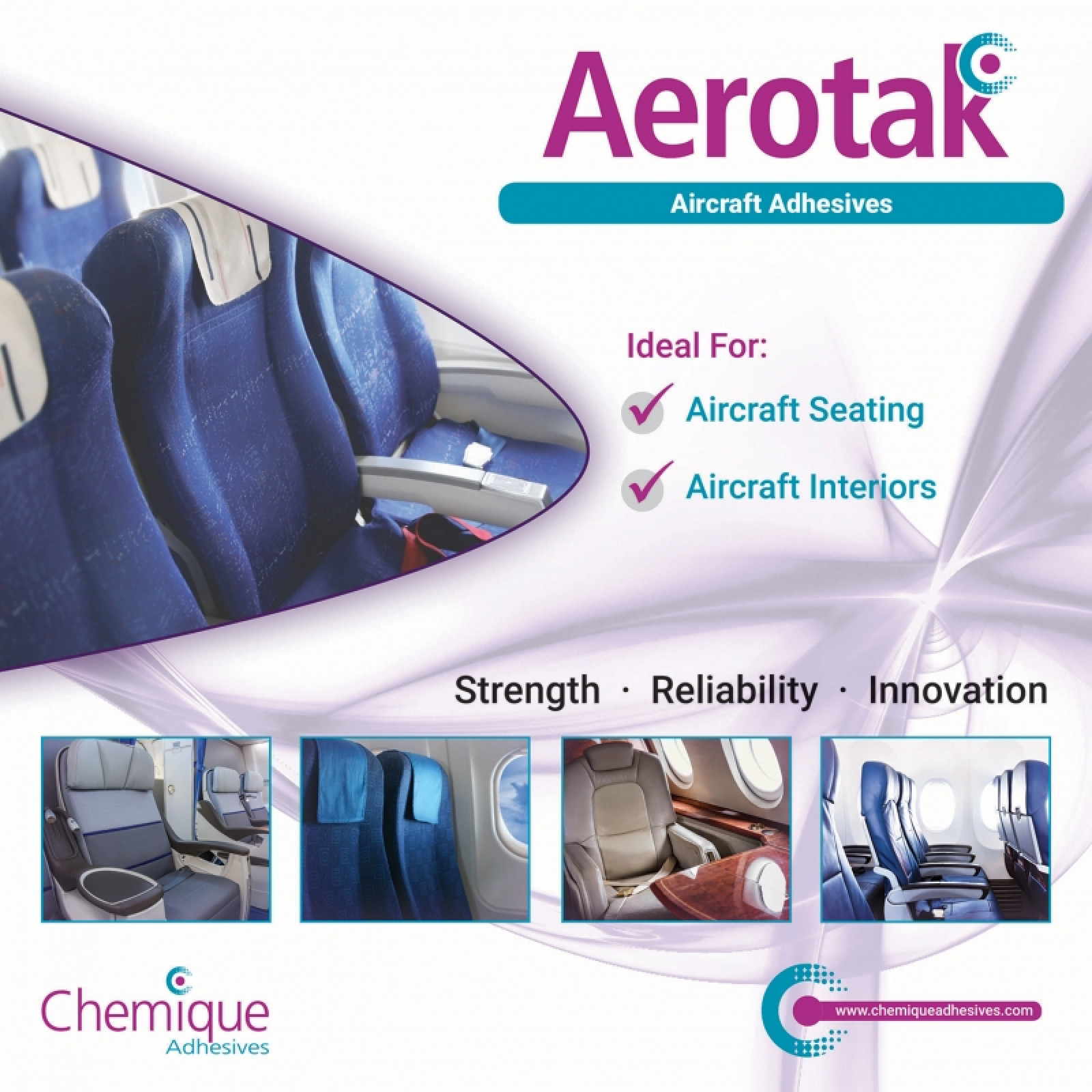 Made in the Midlands Chemique Adhesives launches Aerotak a new